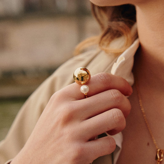 Golden Coffee Milk Ring