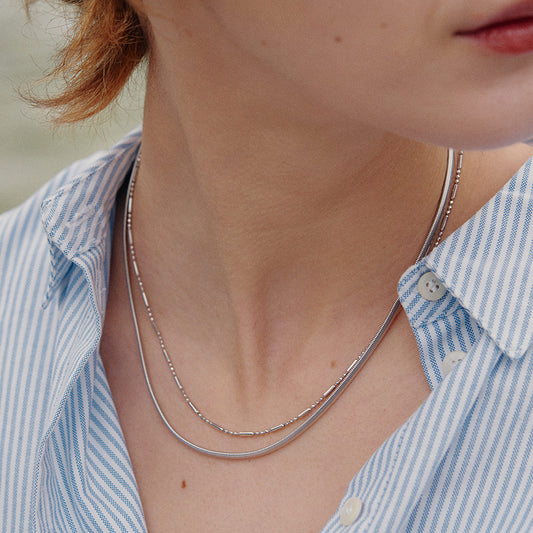 Silver Minimalist Necklace