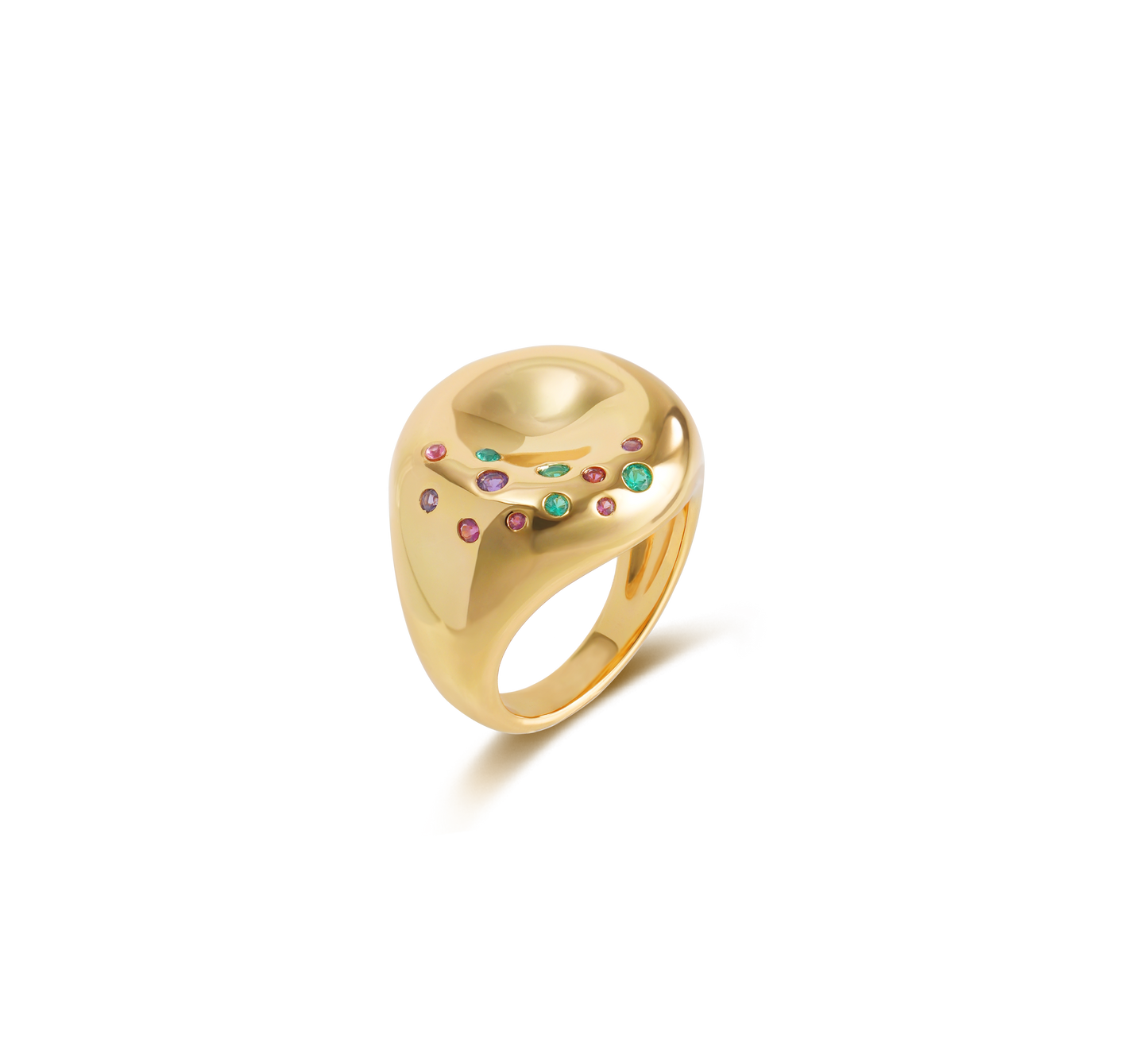 Golden Bagel Ring
