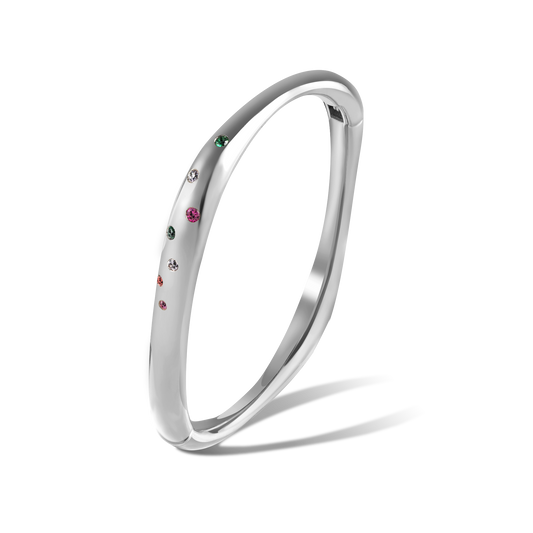 Silver Bagel Bracelet