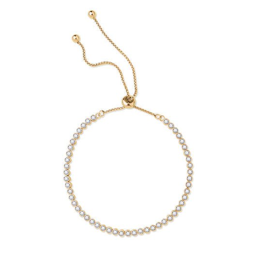 Golden Sugar Tennis Bracelet