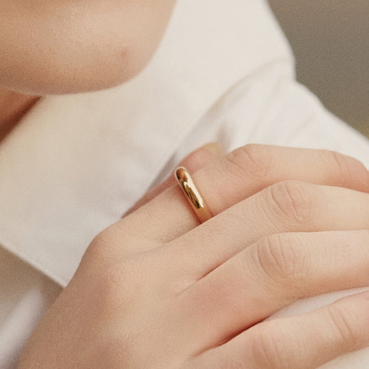 Golden Coffee Mug Ring [Small Size]