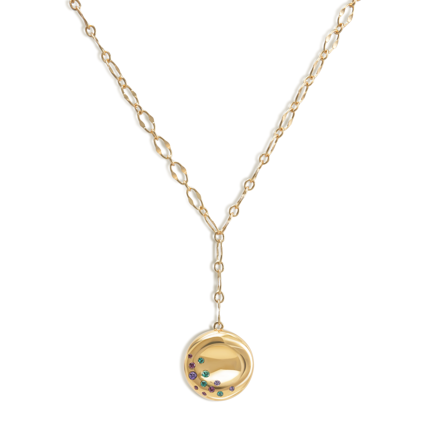 Golden Bagel Necklace