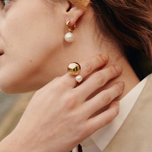 Golden Coffee Milk Ring