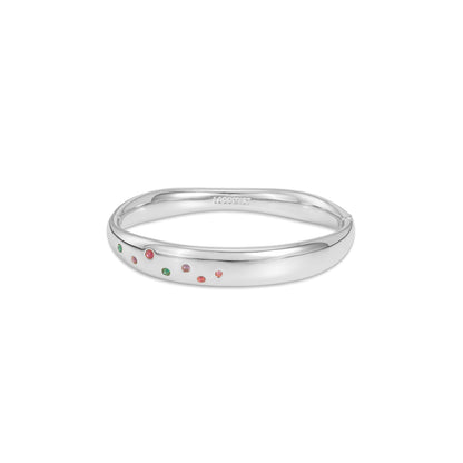 Silver Bagel Bracelet