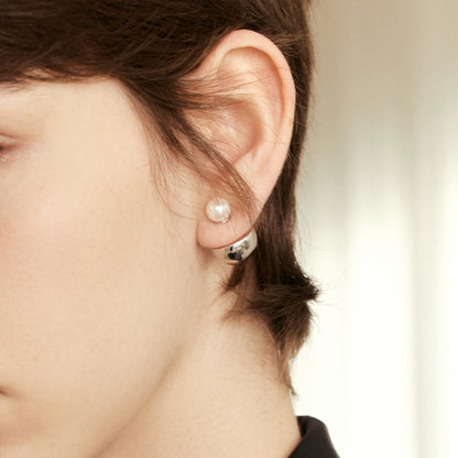 Silver Coffee Milk Studs
