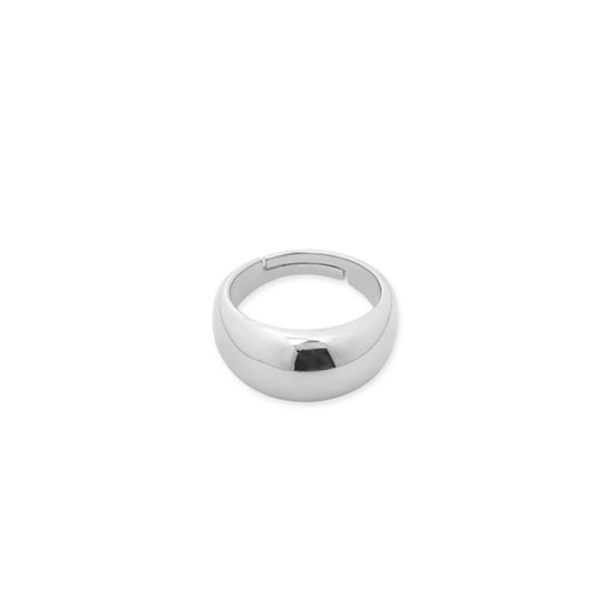 Silver Coffee Cup Ring [Large Size]